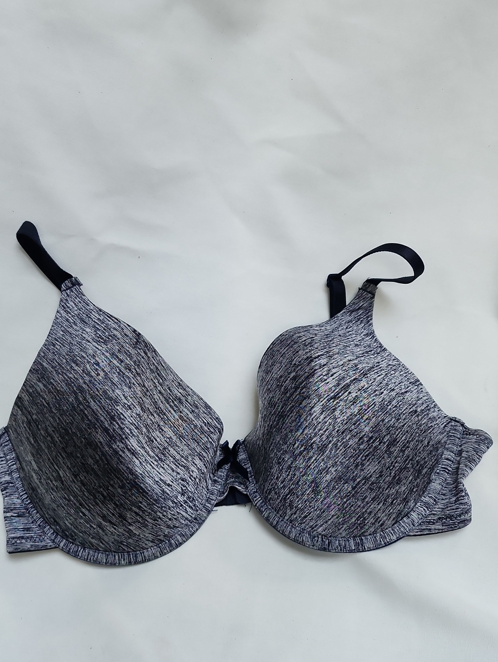 Everyday Seamless Underwire Bra - Heather Blue Size 38d NWOT
